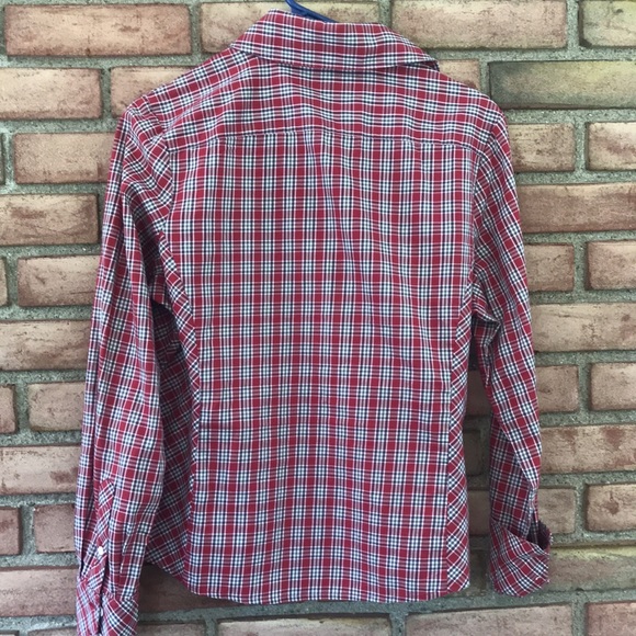 Facaonnable, M, plaid, button down - Picture 7 of 7
